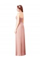 Billigste A-Linien Chiffon Lange Brautjungfernkleider